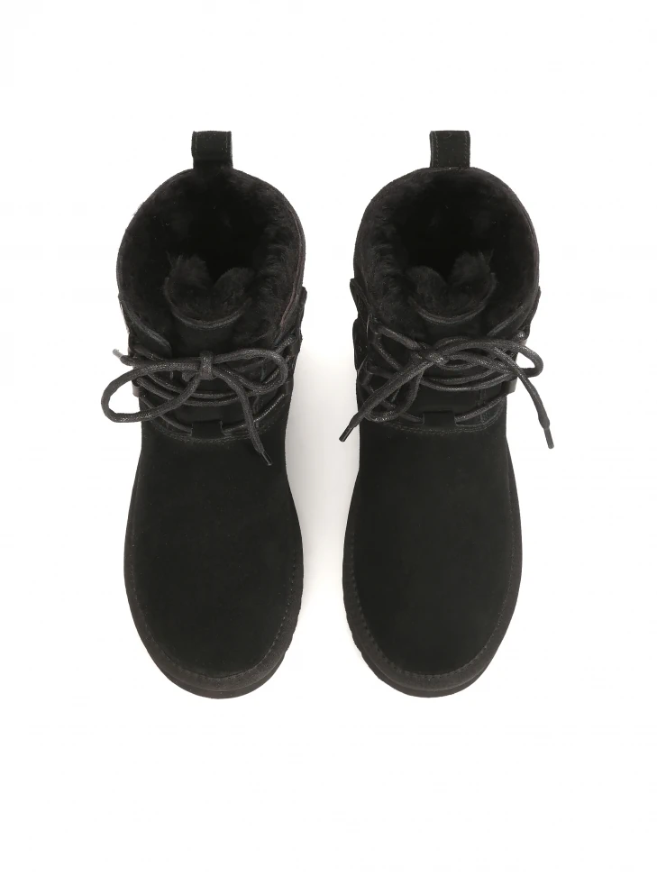 Kazar Suede Lace-up Snow Boots