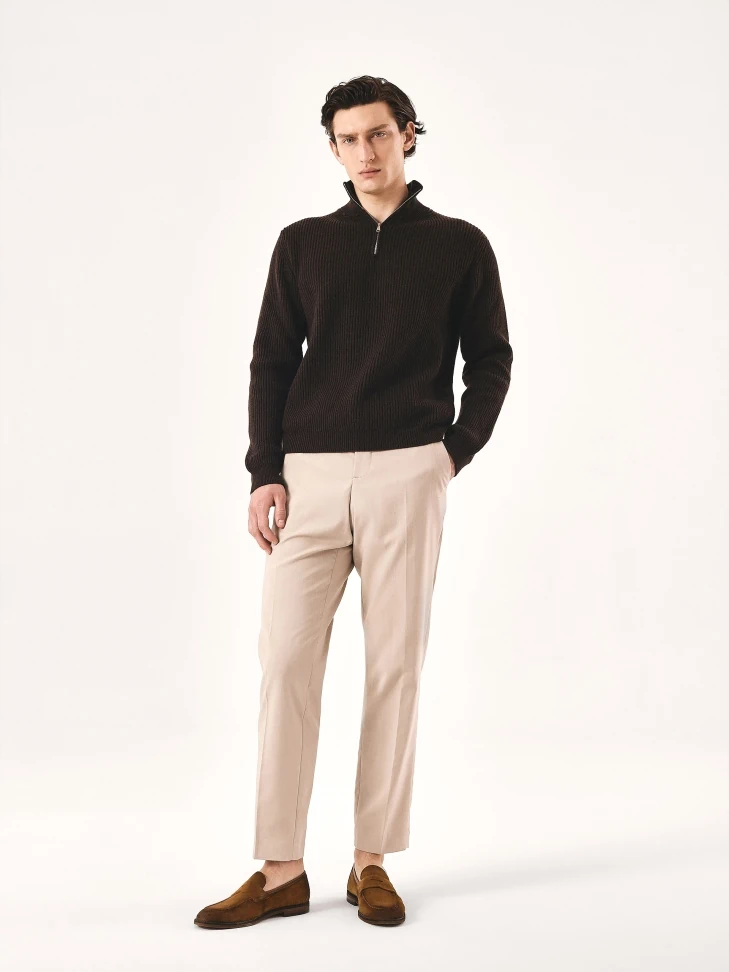 Kazar Suede Loafers In Brown Color