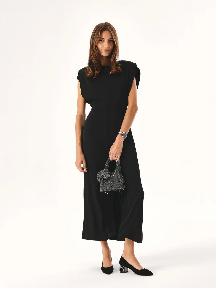 Kazar Suede Low Pumps With Embellished Heel