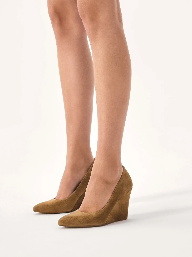 Kazar Suede Pumps With Heels