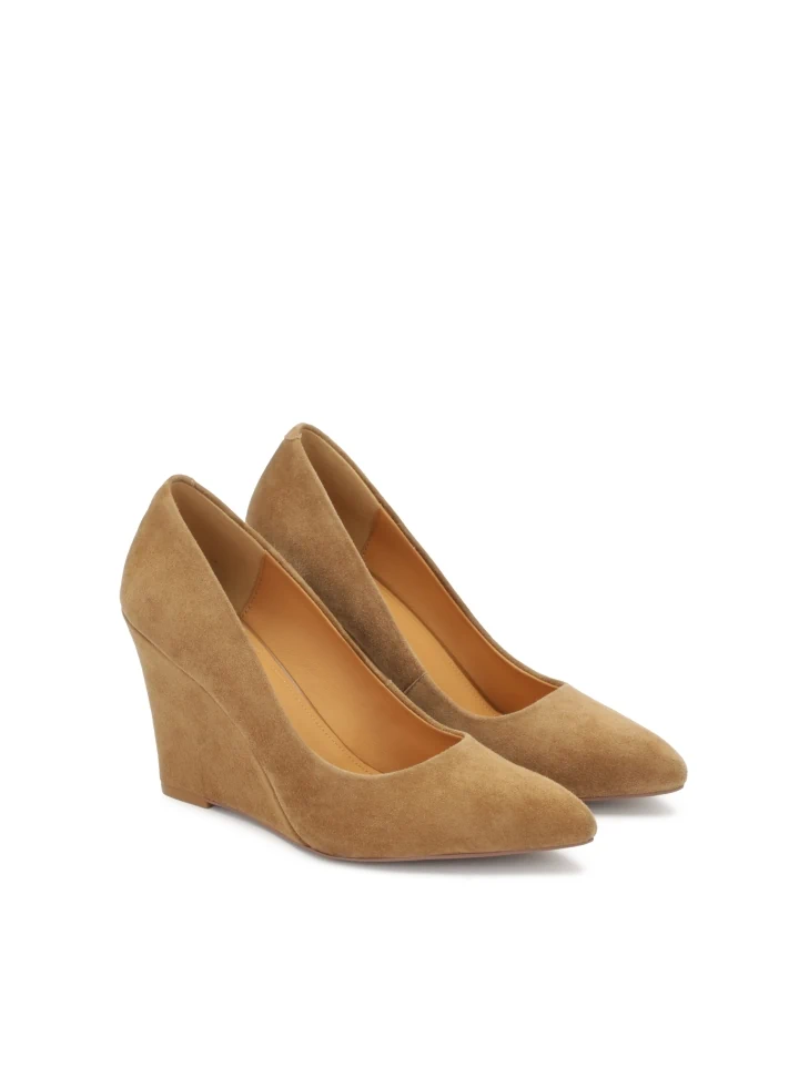 Kazar Suede Pumps With Heels