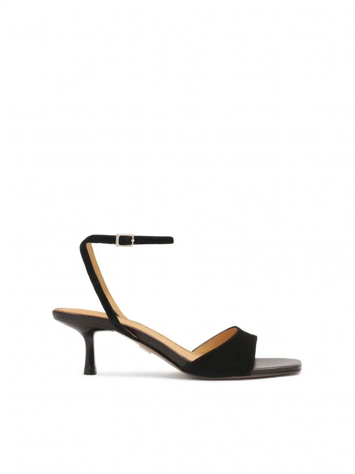 kazar Suede sandals with an attractive heel