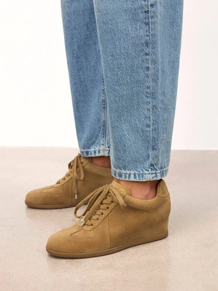 Kazar Suede Sneakers With A Cat-suit