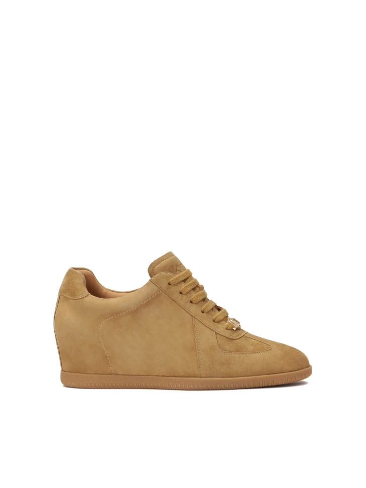 kazar Suede sneakers with a cat-suit