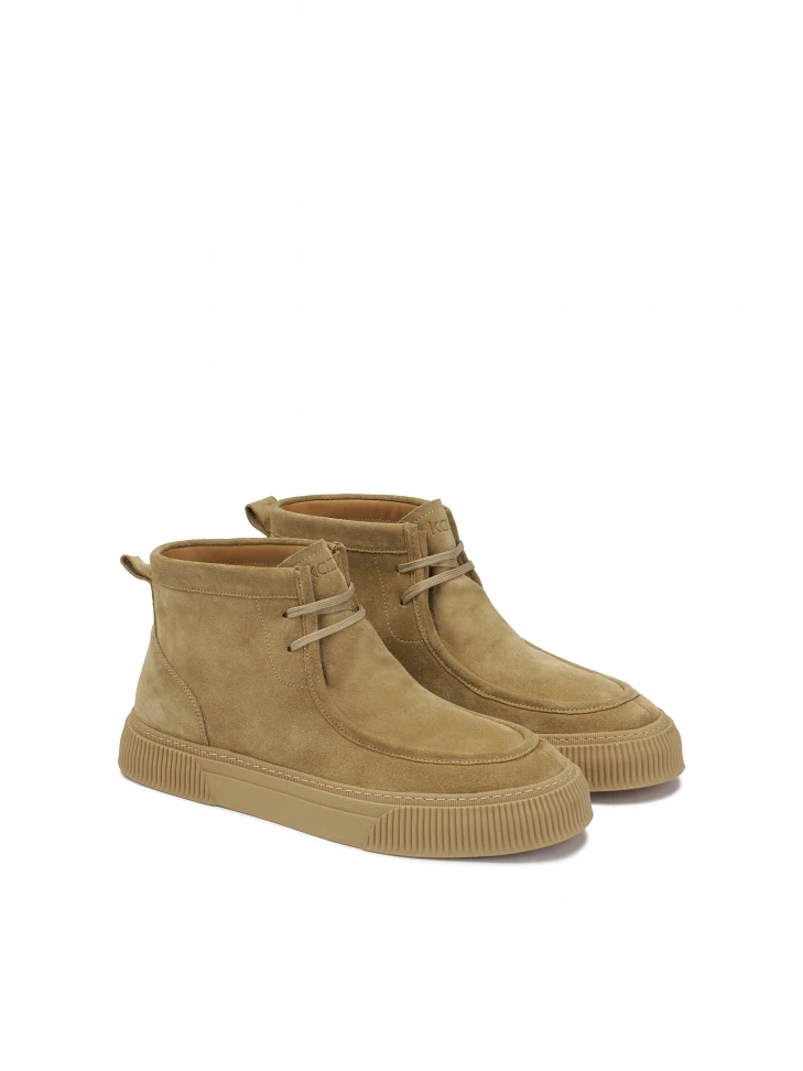 Kazar Suede Sneakers With A Higher Upper