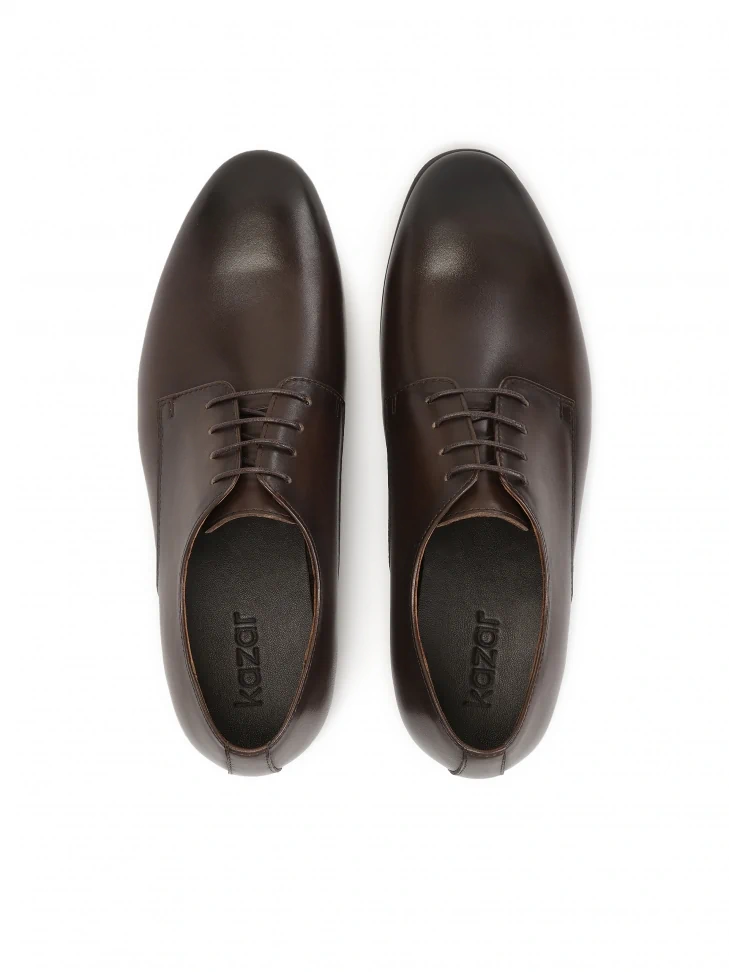 Kazar Suit Shoes In Brown Color