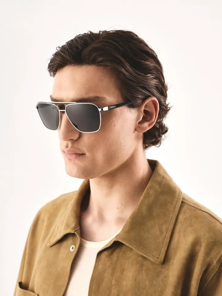 Kazar Sunglasses With Silver Frame