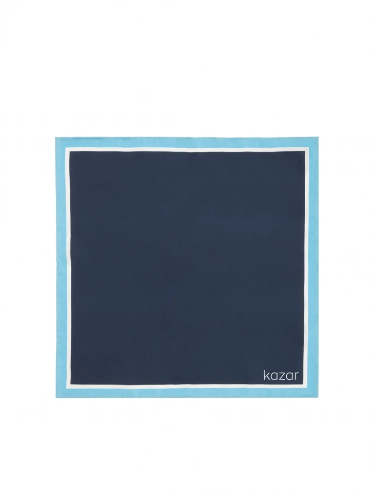 Kazar Timeless Pocket Square In Fine Silk
