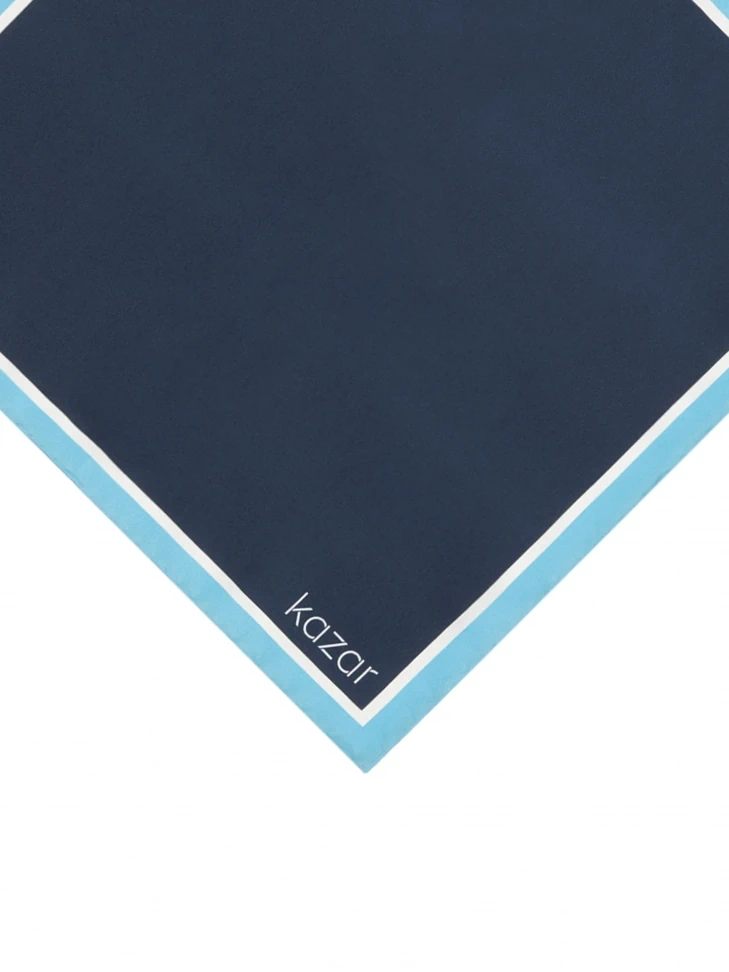 Kazar Timeless Pocket Square In Fine Silk