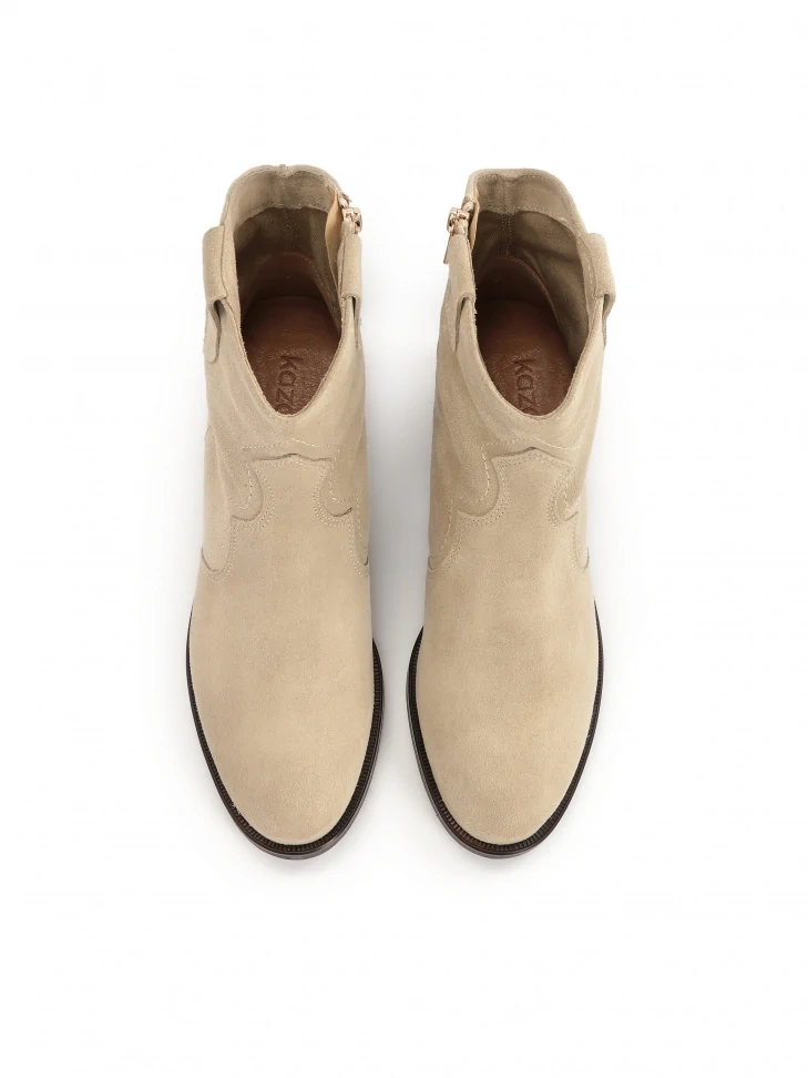 Kazar Timeless Suede Cowboy Boots
