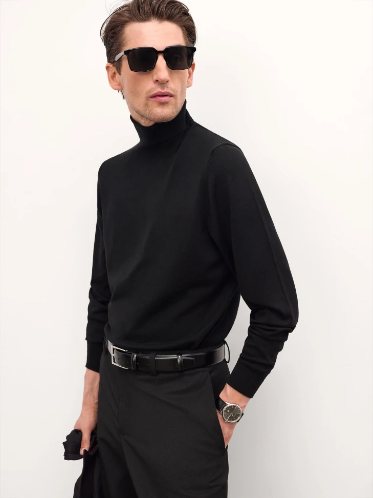 Kazar Timeless Watch On A Leather Black Strap