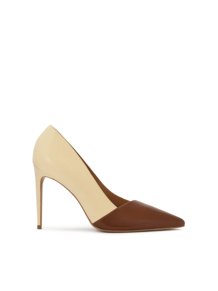 kazar Two-tone leather pumps