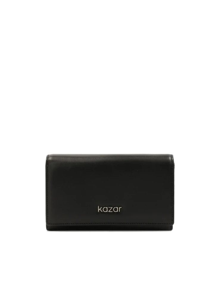 kazar Universal black leather wallet