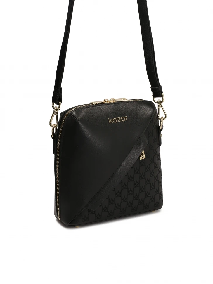Kazar Urban Belt Handbag Decorated With Embroidery