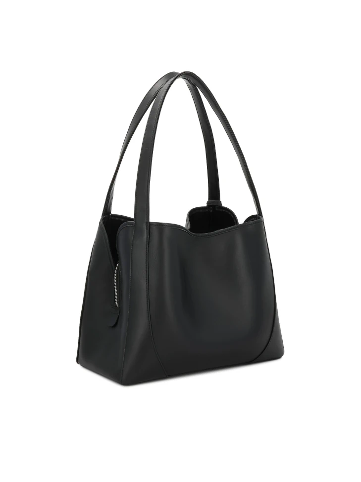 Kazar Versatile Black Shoulder Bag