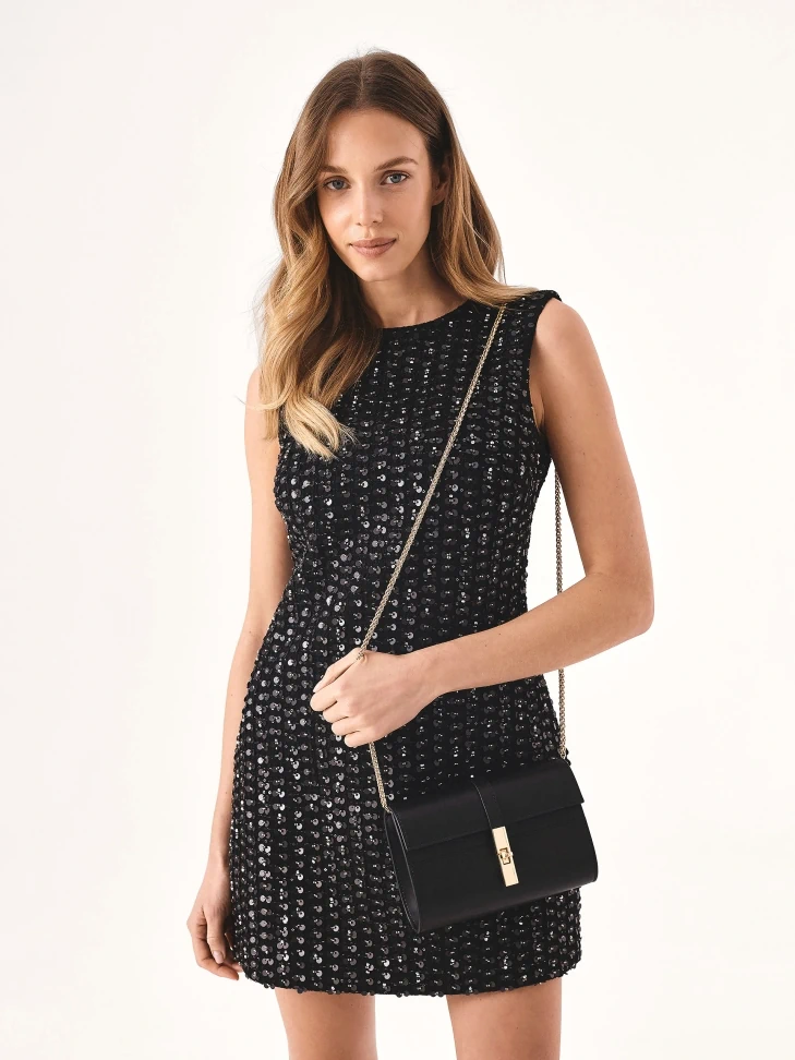 Kazar Visitor Clutch Bag With Detachable Chain