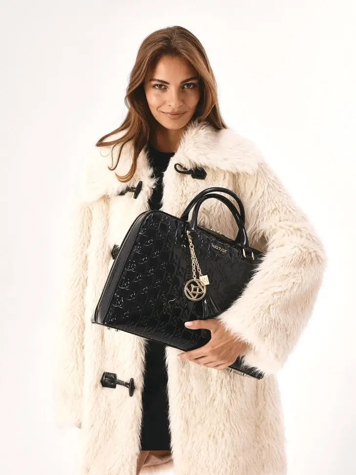 Kazar Visitor Patent Handbag