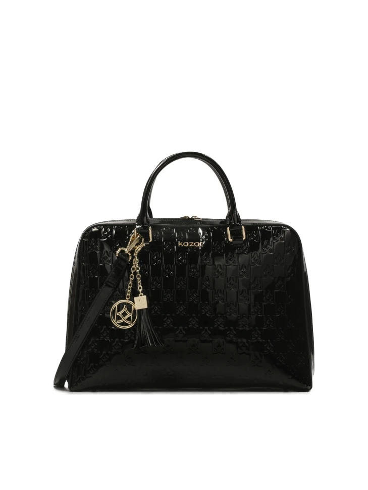 kazar Visitor patent handbag