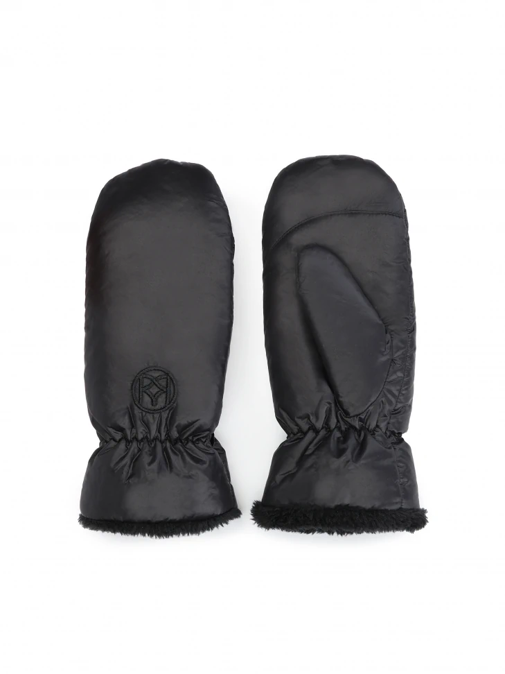 Kazar Warm Black Ladies' Mittens