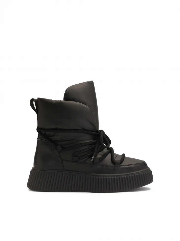kazar Warm leather and synthetic snow boots
