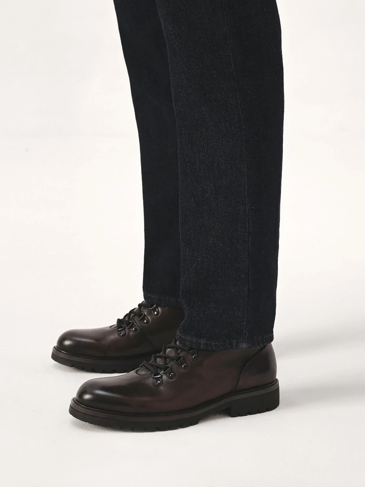 Kazar Warmed Men's Boots On Trep Sole