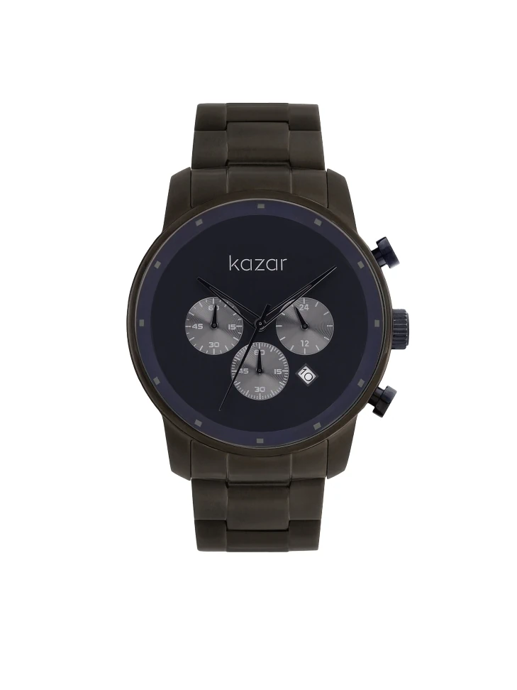 kazar Watch on a bracelet with a navy blue dial