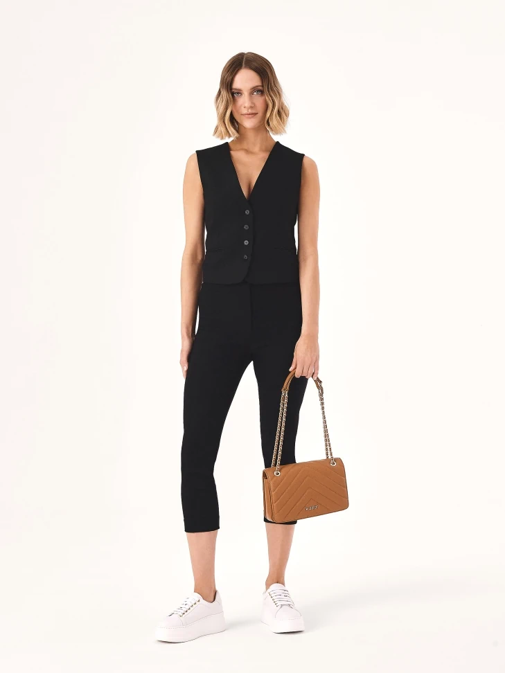 Kazar White Leather Sneakers On A Thick Sole