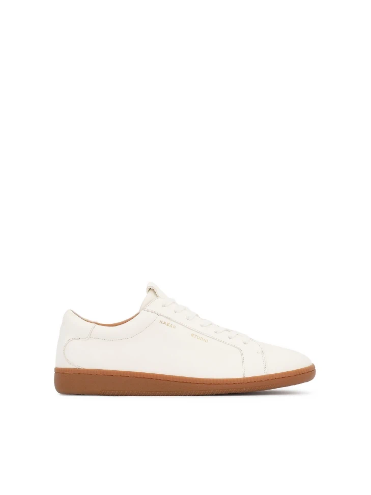 kazar White sneakers with low upper