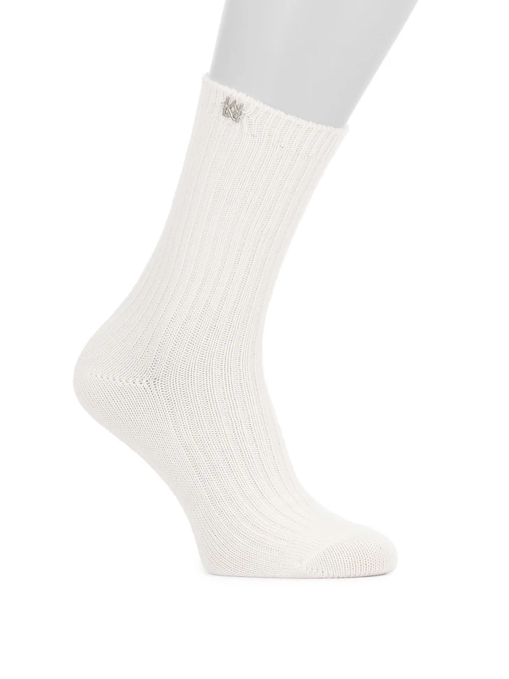 kazar White socks made of soft bamboo fiber