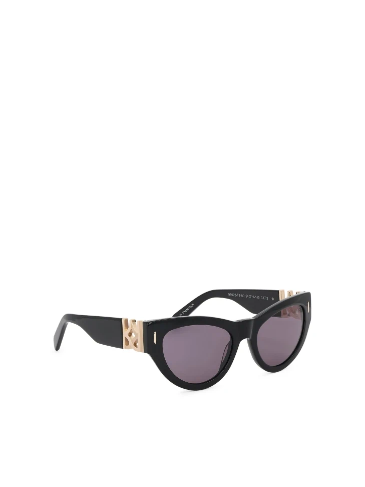 Kazar Women's Cat-eye Sunglasses With Black Frame