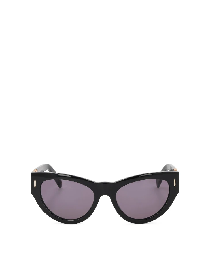 kazar Women's cat-eye sunglasses with black frame