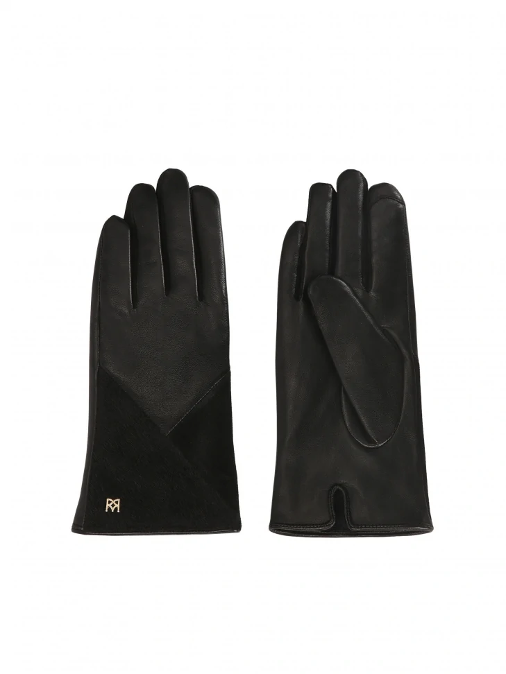 Kazar Women's Gloves Made Of Combined Materials