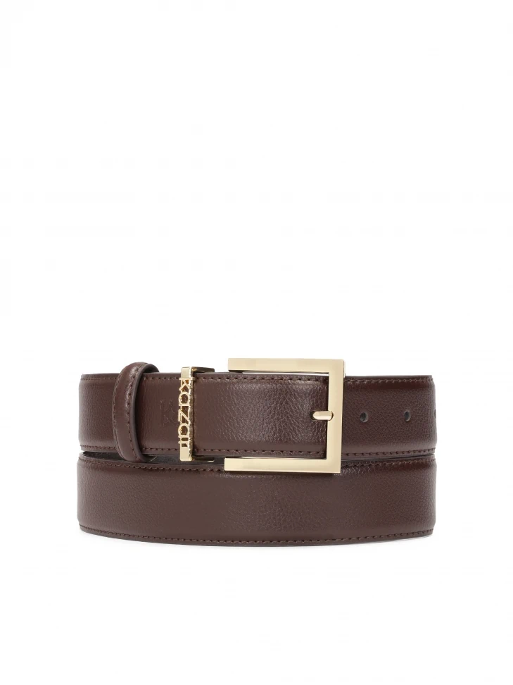 kazar Women's leather belt in brown color