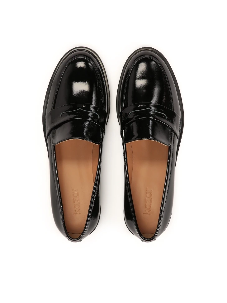 Kazar Women's Patent Leather Loafers