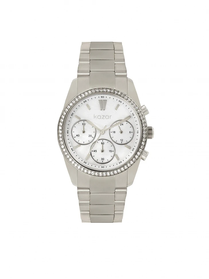 Kazar Women's Watch In Silver Color