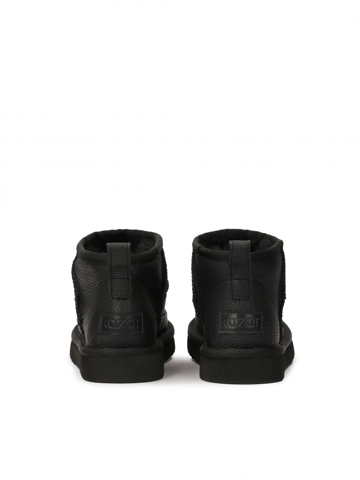 Kazar Wool Insulated Leather Snow Boots