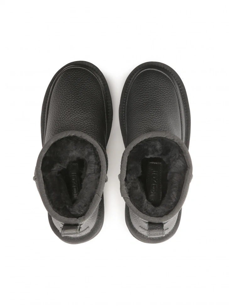 Kazar Wool Insulated Leather Snow Boots