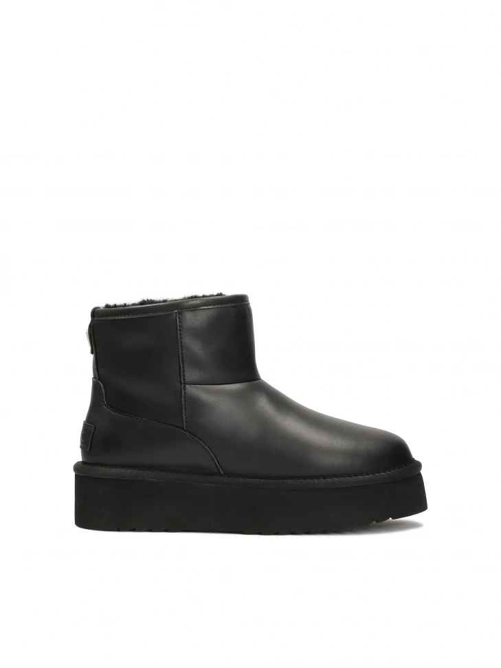 kazar Wool insulated leather snow boots