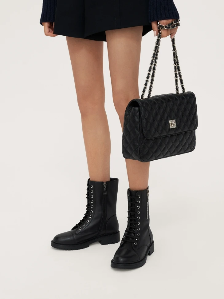 Kazar Ladies’ Insulated Leather Ankle Boots With A High Upper