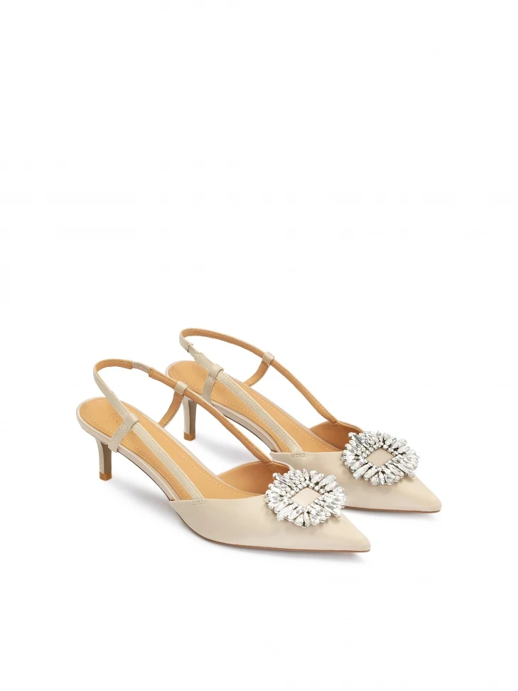Kazar Ladies’ Luxurious Wedding Day Pumps On A Low Heel