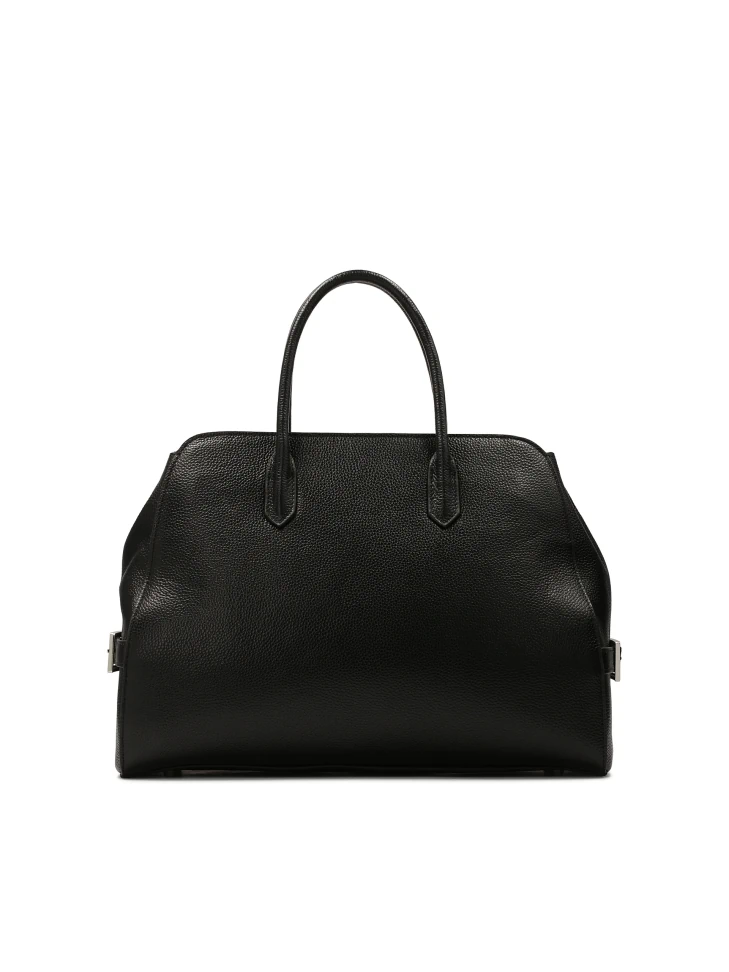 kazar Large urban handbag with minimal style handles