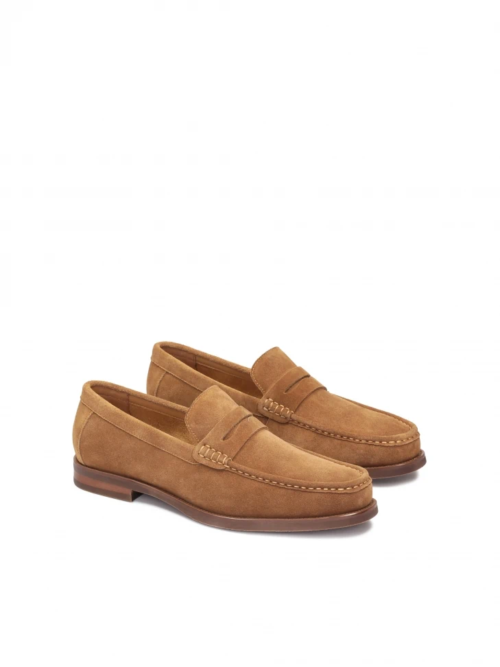 Kazar Loafers With Sewn-on Decorative Belt With Cut-out Detailing