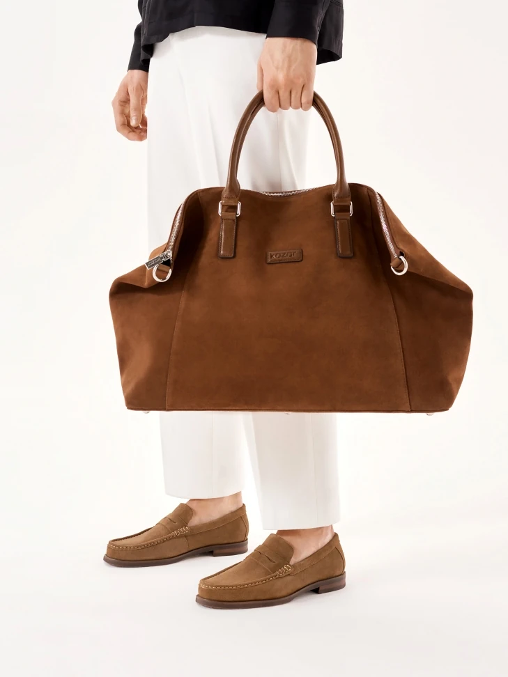 Kazar Loafers With Sewn-on Decorative Belt With Cut-out Detailing