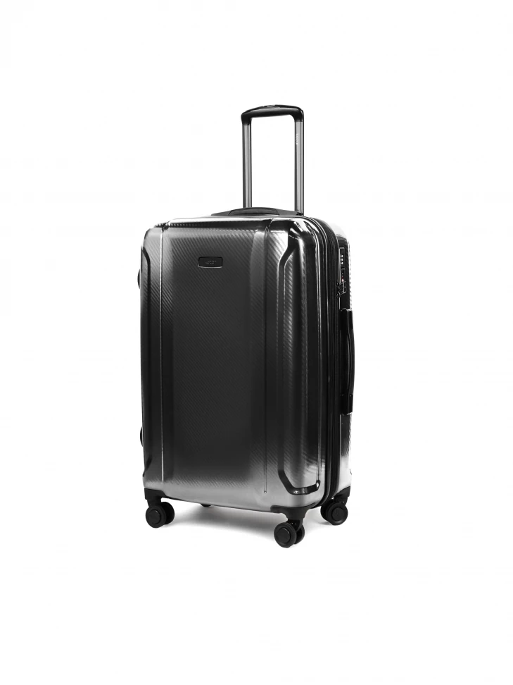 Kazar Medium-sized Travel Cabin Bag In Grey With Embossing