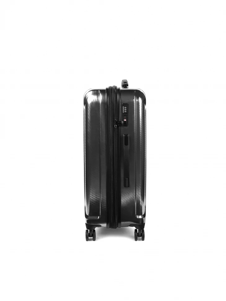 Kazar Medium-sized Travel Cabin Bag In Grey With Embossing