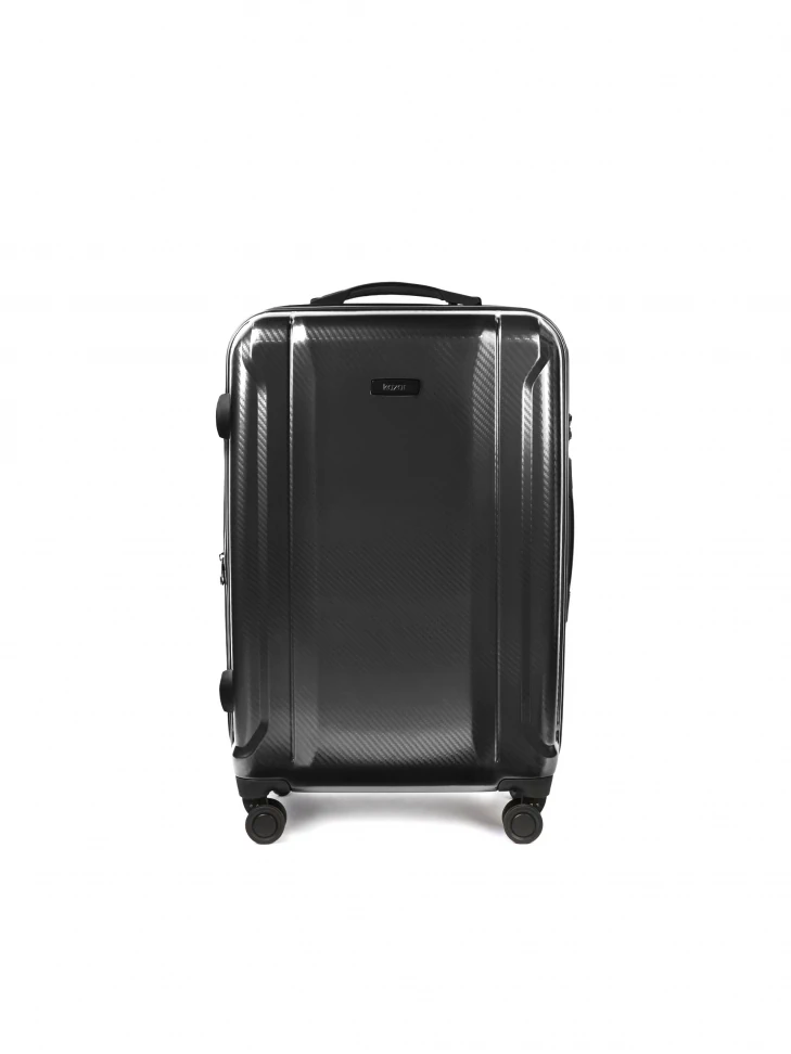 kazar Medium-sized travel cabin bag in grey with embossing