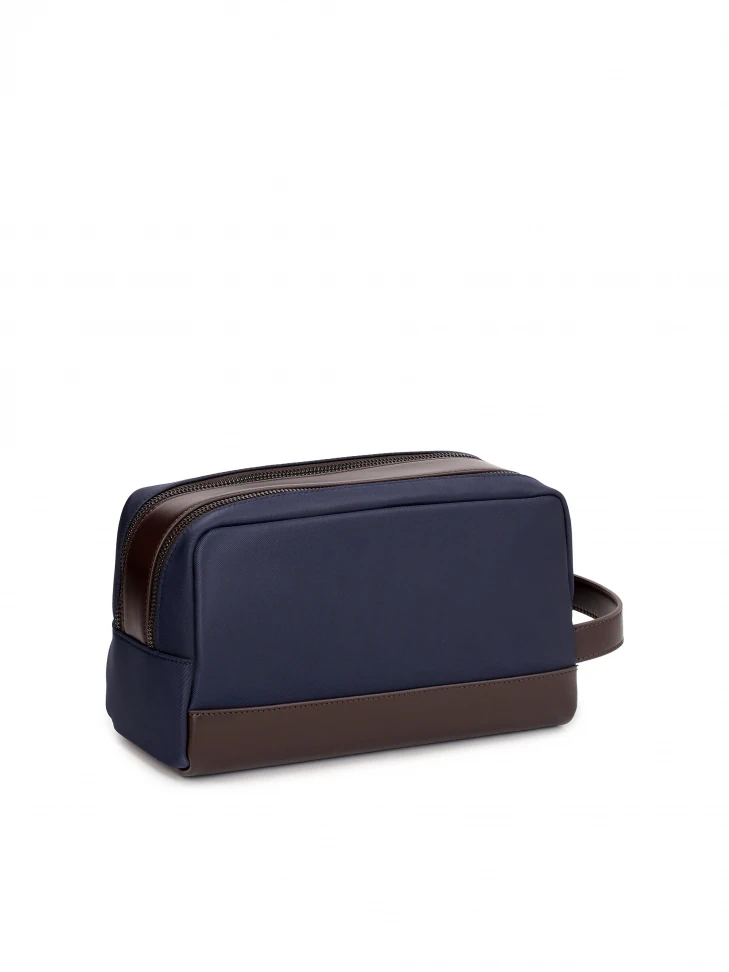 Kazar Men's Cosmetic Bag Made Of Combined Materials