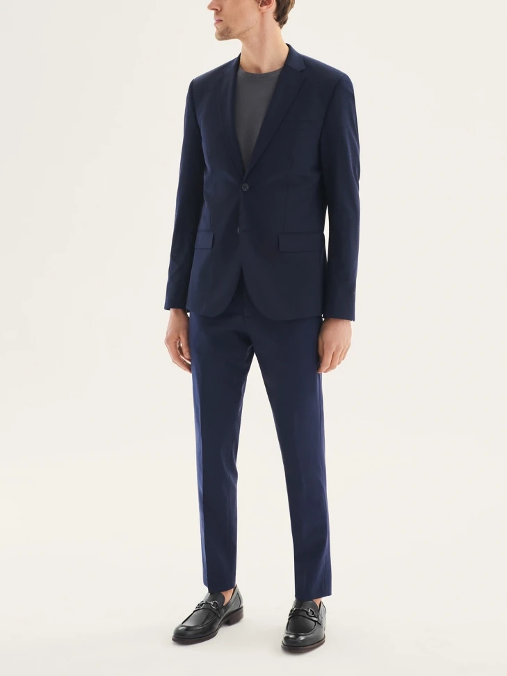 Kazar Men's Elegant Black Loafers With Metal Decoration