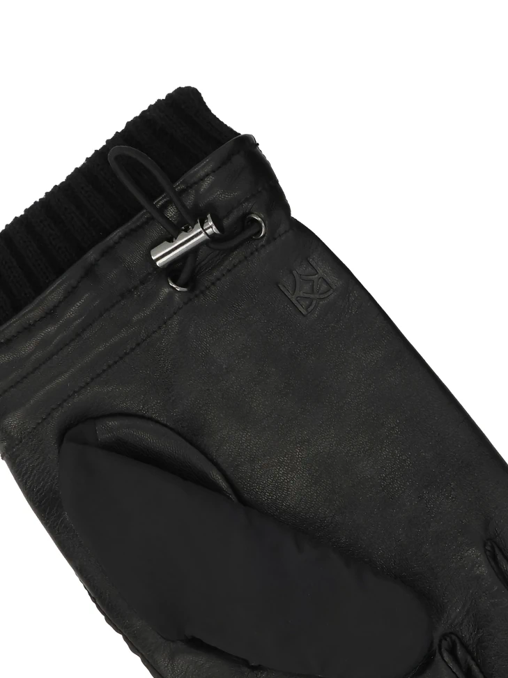 Kazar Men's Gloves Made Of Combined Materials With Touch Screen Function