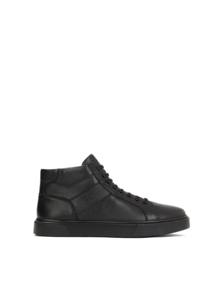 kazar Men’s high sneakers decorated with a monogram